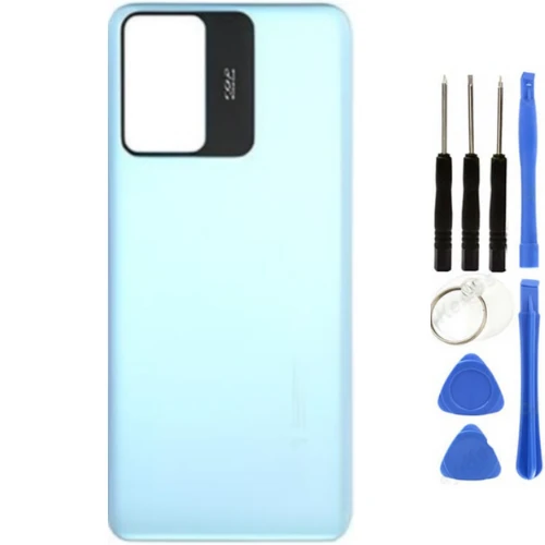 Redmi Note 12S Uyumlu Arka Pil Kapağı Mavi + Tamir Seti ürün görseli 1