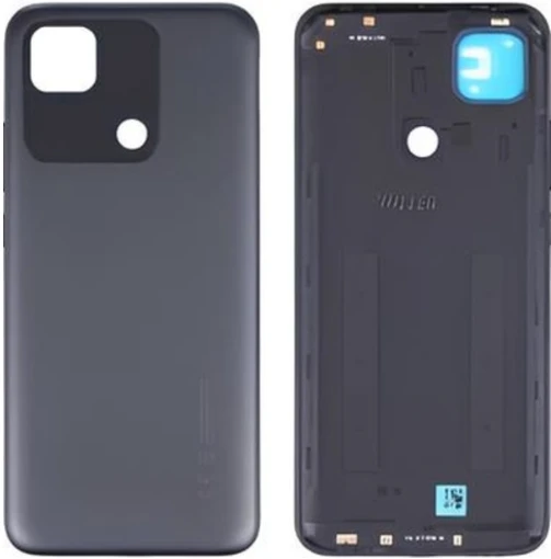 Redmi 10A Uyumlu Full Kasa Arka Pil Kapağı Siyah ürün görseli 1