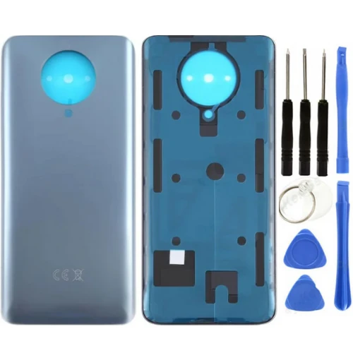 Redmi K30 Pro Uyumlu Arka Pil Kapağı Siyah + Tamir Seti ürün görseli 1