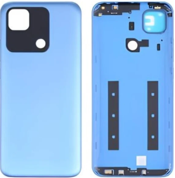 Redmi 10A Uyumlu Full Kasa Arka Pil Kapağı Mavi ürün görseli 1