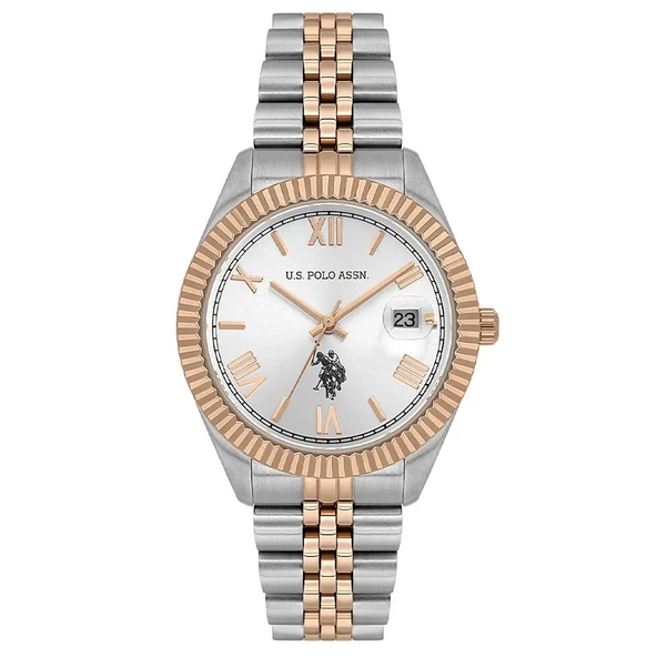 U.S. POLO ASSN. USPA2112-06 ROSE GOLD KADIN KOL SAATİ ürün görseli 1