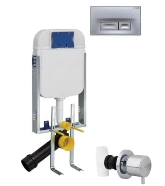 Creavit GR5001+GP3002+AC50L Gömme Rezervuar Seti ürün görseli 1