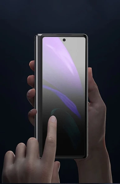 Samsung Galaxy Z Fold 7 Uyumlu Parmak izi bırakmaz Hayalet MAT Ekran Koruyucu Nano Jelatin ürün görseli 1