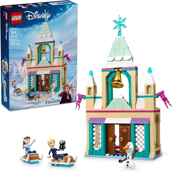 LEGO Disney Frozen Arendelle Karlar Ülkesi Şatosu 43265-5 Yaş ve Üzeri Çocuklar Oyuncak Yapım Seti, Doğum Günü Hediyesi ürün görseli 1