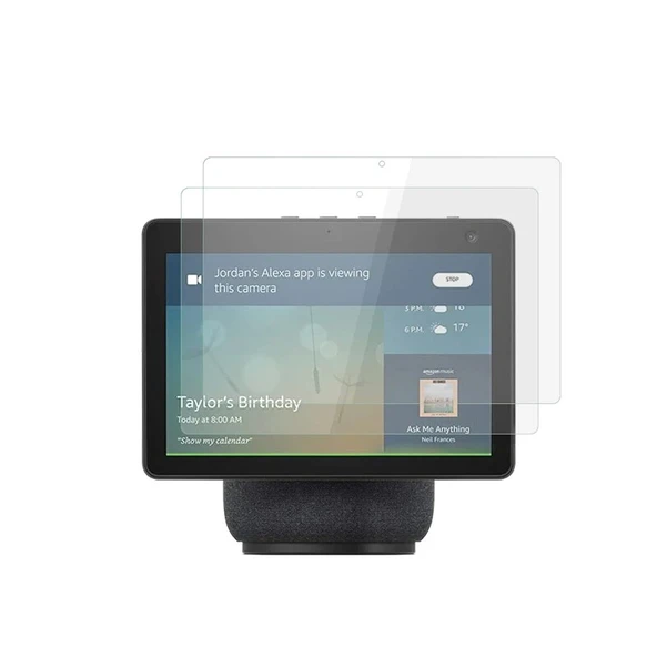 Amazon Ev Echo Show 8 Uyumlu Body Şeffaf Ekran koruyucu Nano Jelatin ürün görseli 1