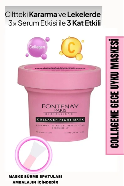 Fontenay Collagene Gece Uyku Maskesi 100ml ürün görseli 1