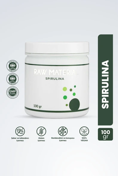RAW Material Spirulina 100 gr ürün görseli 1