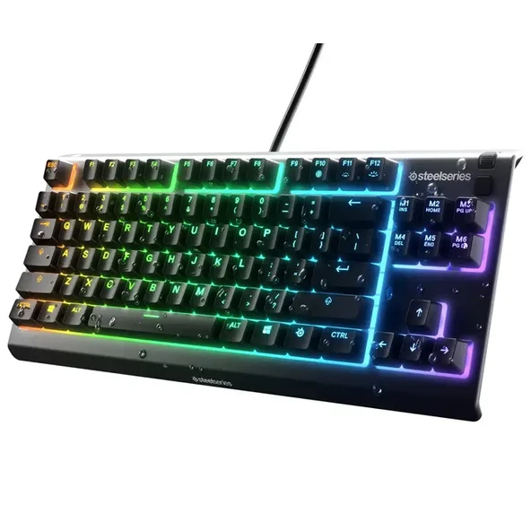 SteelSeries Apex 3 Tkl Gaming Klavye - 8 Bölge Rgb Aydınlatma - IP32 Suya ve Toza Dayanıklılık - Türkçe Qwerty ürün görseli 1