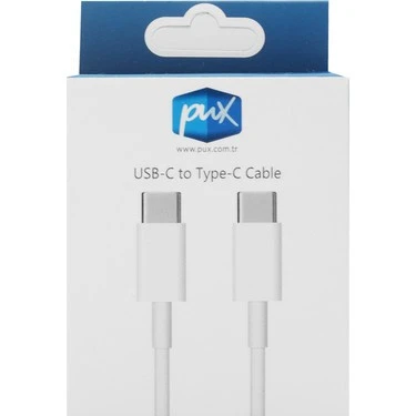 PUX PX-XL3 TYPE-C TO TYPE-C KABLO ürün görseli 1