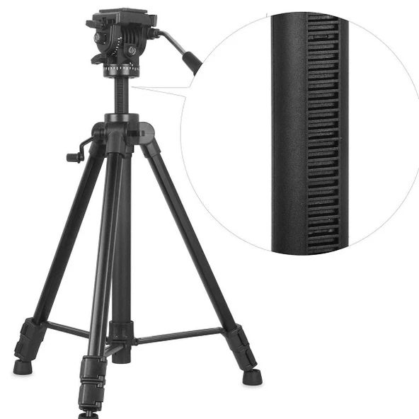Kingjoy VT-1500 Video Kamera Tripod - Resim 2