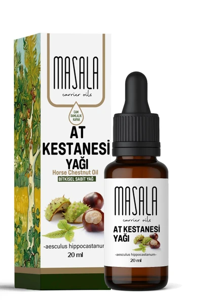At Kestanesi Yağı 20 ml – %100 Saf ve Doğal – Horse Chestnut Oil ürün görseli 1