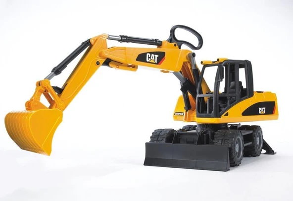 Bruder Oyuncak Caterpillar Tekerlekli Ekskavatör Br02445 ürün görseli 1