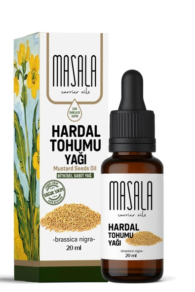 Hardal Tohumu Yağı 20 ml – Soğuk Pres – %100 Saf ve Doğal ürün görseli 1