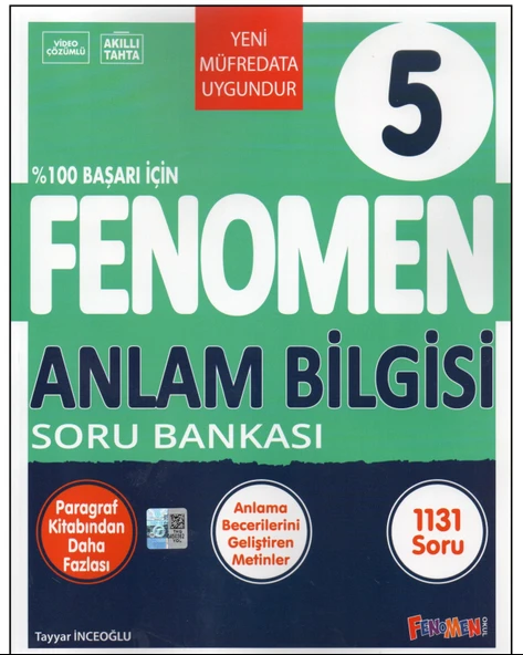 FENOMEN 5.SINIF ANLAM BİLGİSİ ürün görseli 1