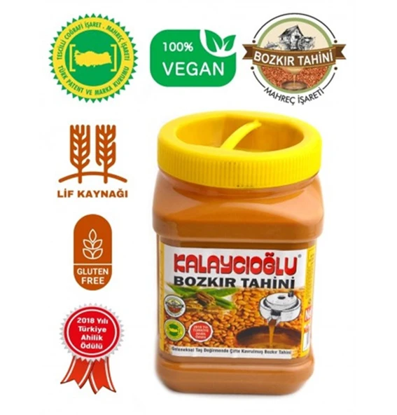Kalaycıoğlu Bozkır Tahin Merkezi Kepekli Bozkır Tahini 935 Gr. ürün görseli 1