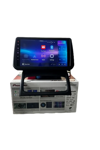 Renault Clio 1 PİONEER 4-64 TAM PROFESYONEL OEM MULTİMEDİA ürün görseli 1