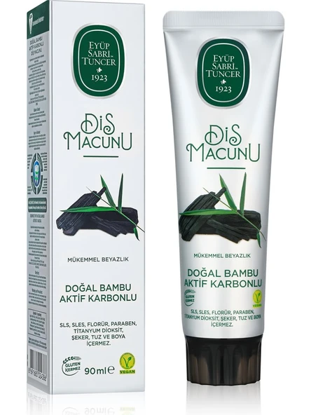 Eyüp Sabri Tuncer Diş Macunu 90 ml - Bambu Aktif Karbonlu Özlü ürün görseli 1