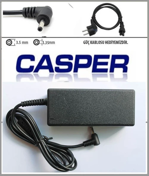 Casper FSP045-RBBN3 19V 2.37A  Adaptör, Şarj Aleti ürün görseli 1
