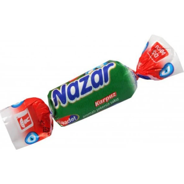 Nazar Karpuz Aromalı Sakız 100 lü ürün görseli 1