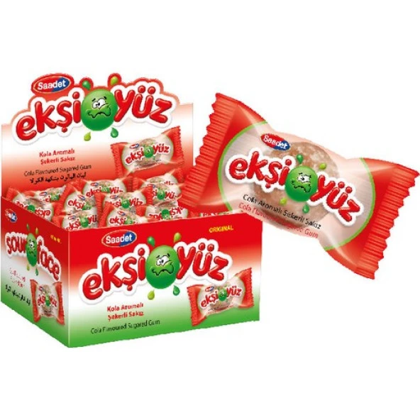 Saadet Ekşiyüz Sakız 100 Adet Kola Aromalı ürün görseli 1