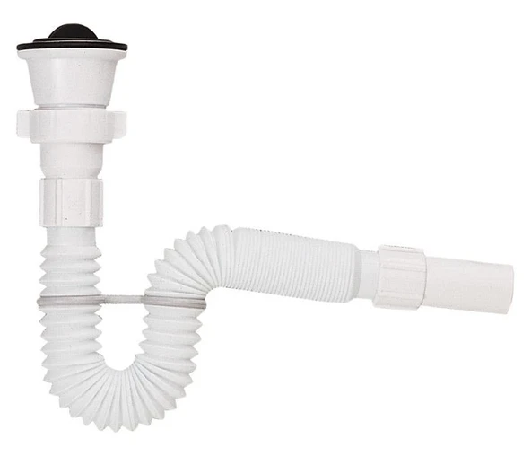 Japar Lavabo ve Evye Sifonu 32 mm Çıkışlı ürün görseli 1