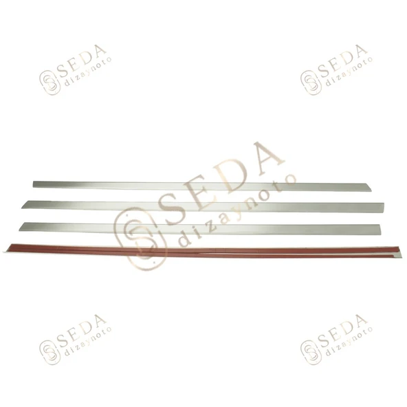 Fiat Albea SD 2002 > 2012 Cam Çıtası 4 Prç. P. Çelik - Resim 3
