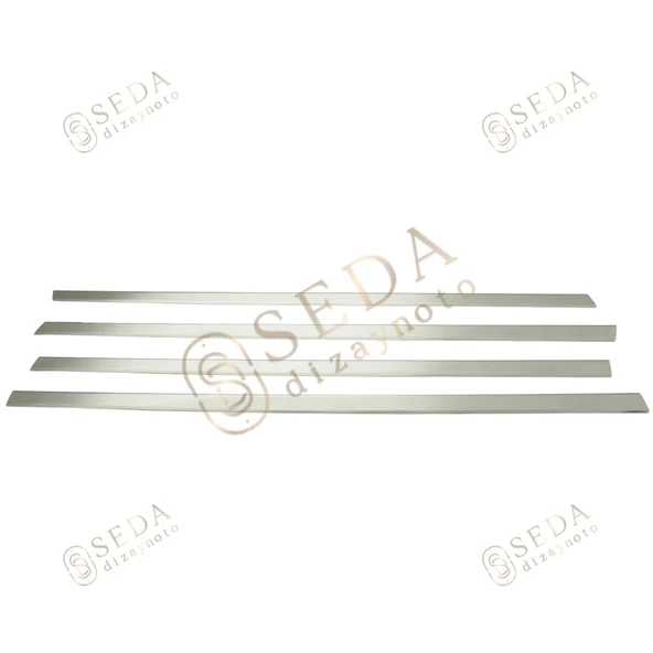 Fiat Albea SD 2002 > 2012 Cam Çıtası 4 Prç. P. Çelik - Resim 2