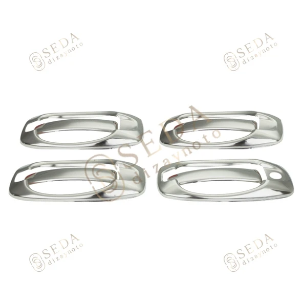 Citroen Nemo Minivan/Mpv 2007 > Kapı Kolu 4 Kapı 8 Prç. P. Çelik (Set) - Resim 4