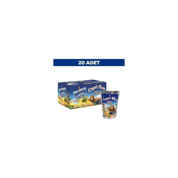 CapriSun Safari Meyve Suyu 200 ml x 20' li ürün görseli 1