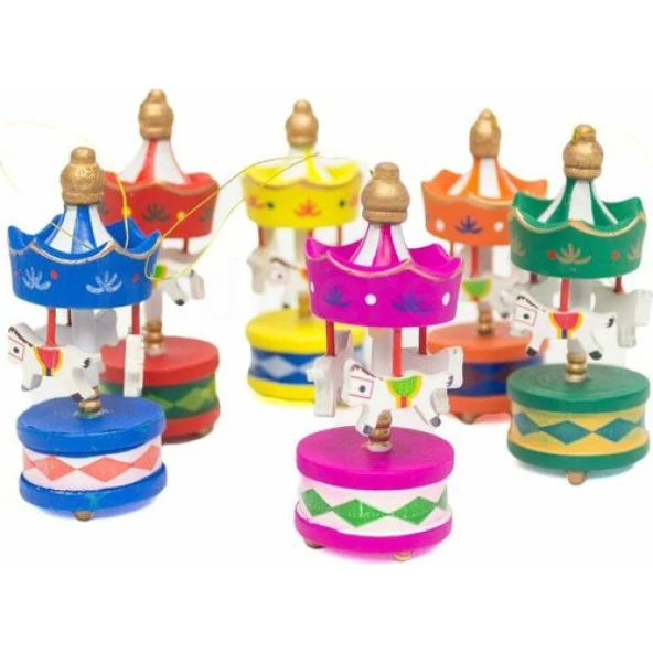 Nostaljik Mini Atlı Karınca Seti 6'lı ürün görseli 1