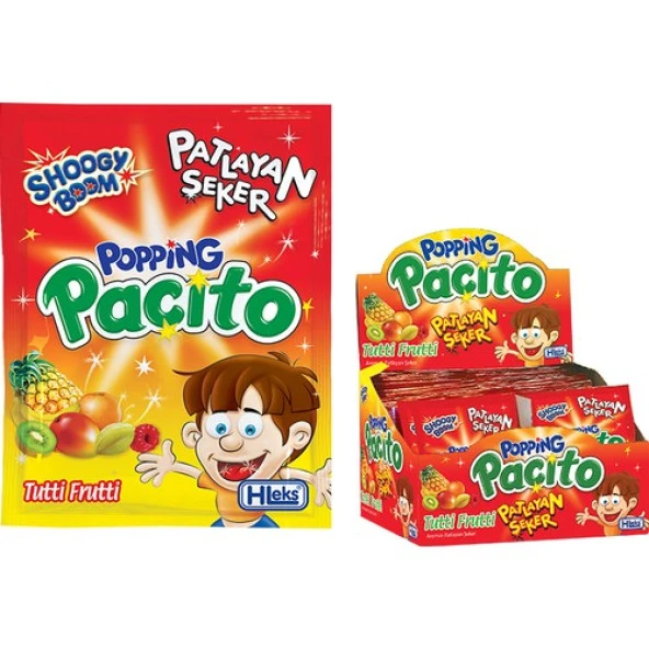 Hleks Shoogy Boom Tutti Frutti Pat layan Şeker ürün görseli 1