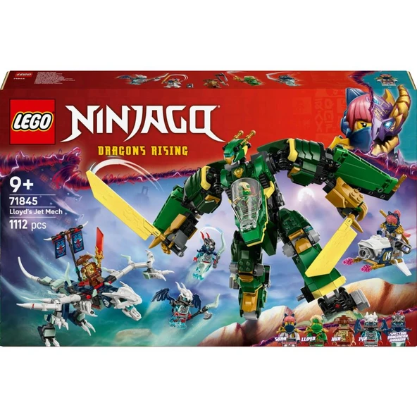 LEGO 71845  Nınjago® Lloyd’un Jet Robotu - Resim 3