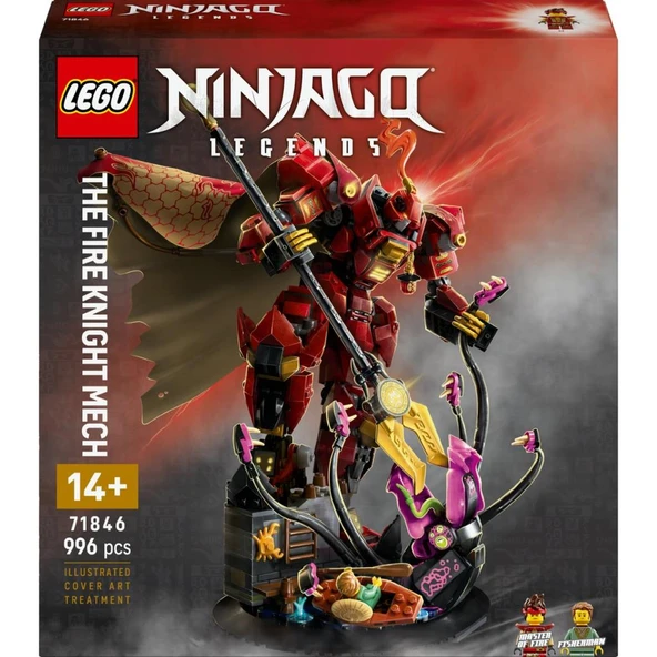 LEGO 71846 Nınjago® Ateş Şövalyesi Robotu - Resim 3