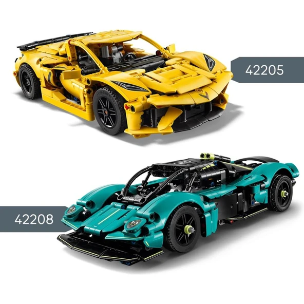 LEGO 42208 Technic Aston Martin Valkyrie - Resim 8