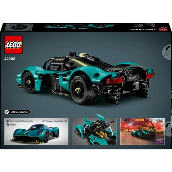 LEGO 42208 Technic Aston Martin Valkyrie - Resim 4