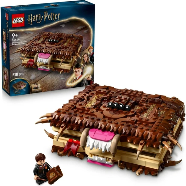 LEGO Harry Potter 76449 Isıran Canavar Kitap (518 Parça) ürün görseli 1