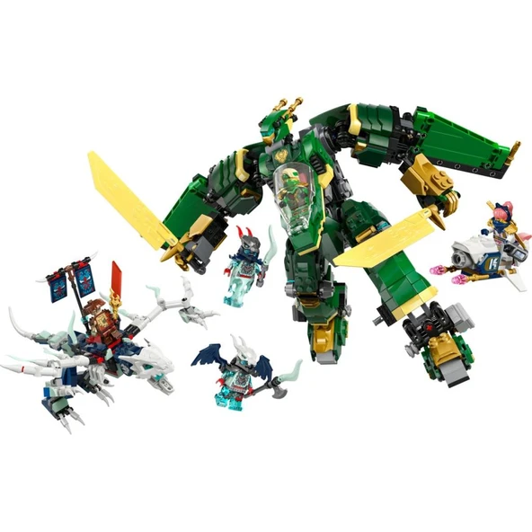 LEGO 71845  Nınjago® Lloyd’un Jet Robotu - Resim 2