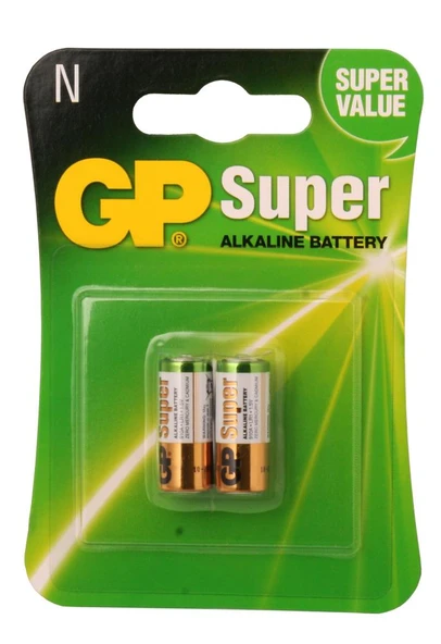 GP GP910A Super Alkalin 2x LR1 1-2AA Yarım Kalem Pil ürün görseli 1