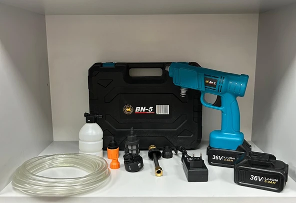 PTTAVM: MELZOHOME 36 VOLT ÇİFT BATARYA ŞARJLI ARAÇ YIKAMA MAKİNESİ