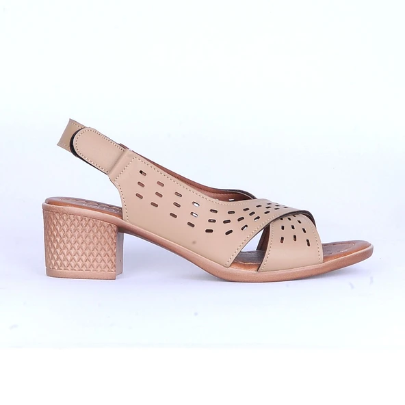 Moda Ayakkabı 548 Kadın 5Cm Topuklu Sandalet Ayakkabı ürün görseli 1