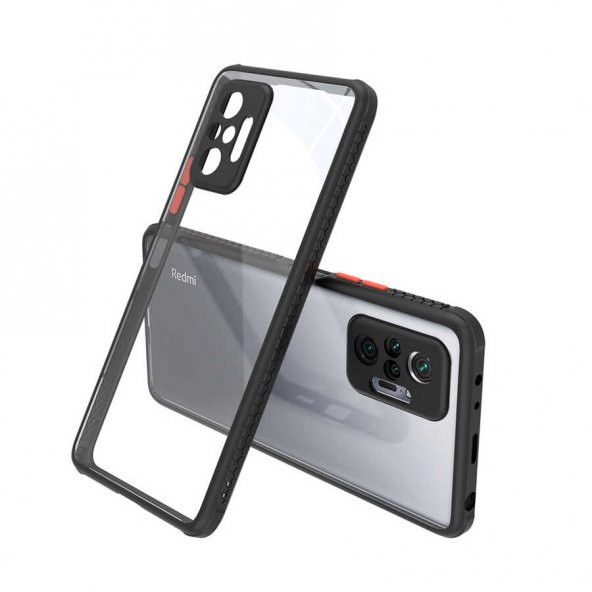 Xiaomi Redmi Note 10 Pro Kılıf ​​ Kaff Kapak - Resim 2
