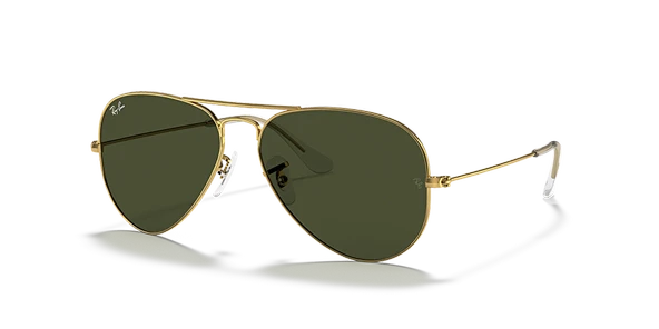 Ray-Ban Aviator 3025 L0205 Gold-Green Güneş Gözlüğü ürün görseli 1