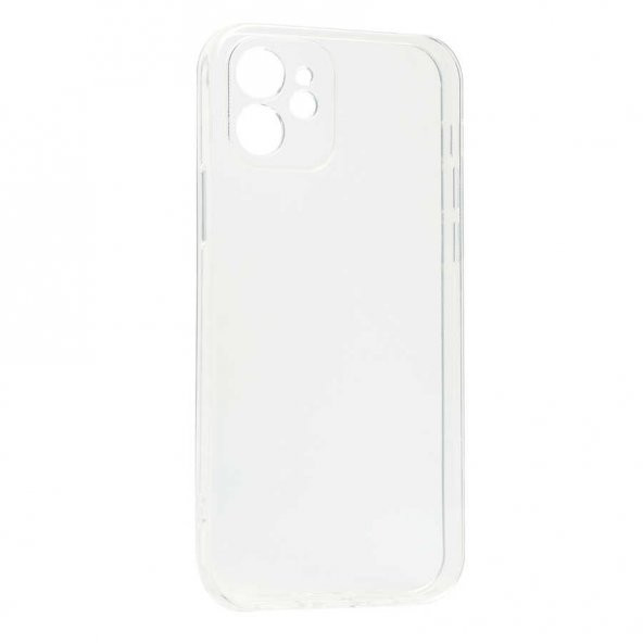 Apple iPhone 12 Kılıf  Kamera Korumalı Süper Silikon ürün görseli 1