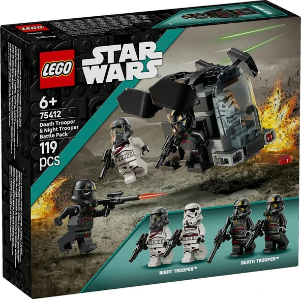 LEGO Star Wars 75412 Death Trooper and Night Trooper Battle Pack ürün görseli 1
