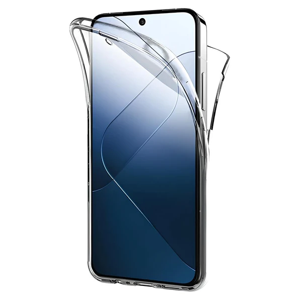 Xiaomi 14 Pro Çift Taraflı Silikon Kılıf ürün görseli 1