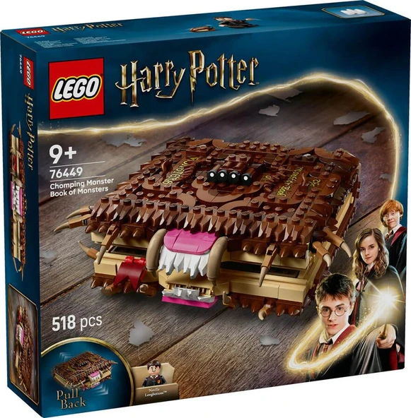 LEGO Harry Potter 76449 Chomping Monster Book of Monsters ürün görseli 1