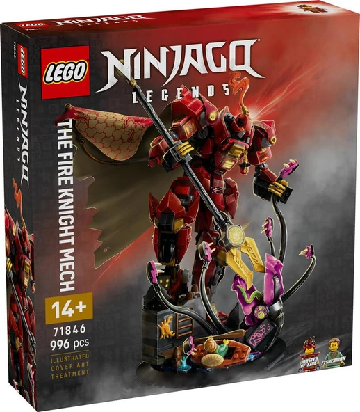 LEGO Ninjago 71846 The Fire Knight Mech ürün görseli 1