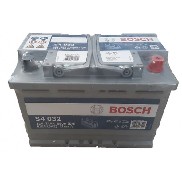 Bosch 12 V 74 Ah Amper Akü 680 En (Standart 72 Amper Ebatında) ürün görseli 1