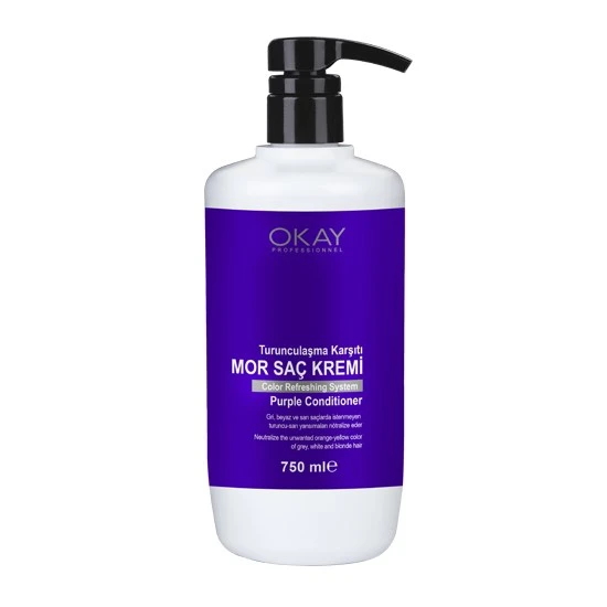 OKAYPROFESSIONNEL Mor Saç Kremi 750ml (Color Refresher System) ürün görseli 1