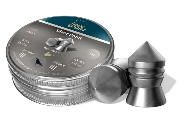 H&N SILVER POINT 4.50 MM HAVALI TUFEK SACMASI(500) ürün görseli 1